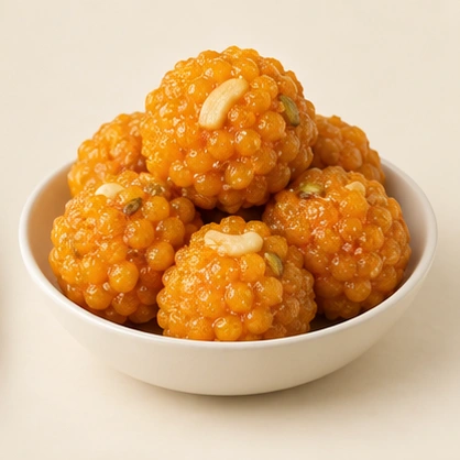 Illustrative Boondi Laddu