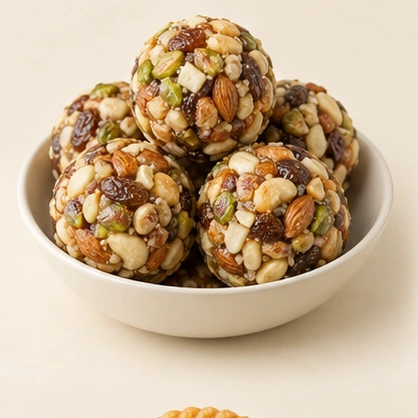 Illustrative Dry Fruit Laddu