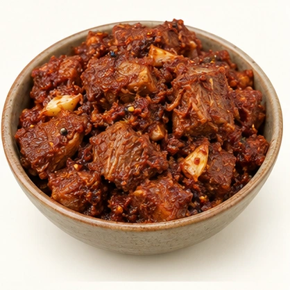 Illustrative Andhra Boneless Mutton Pickle